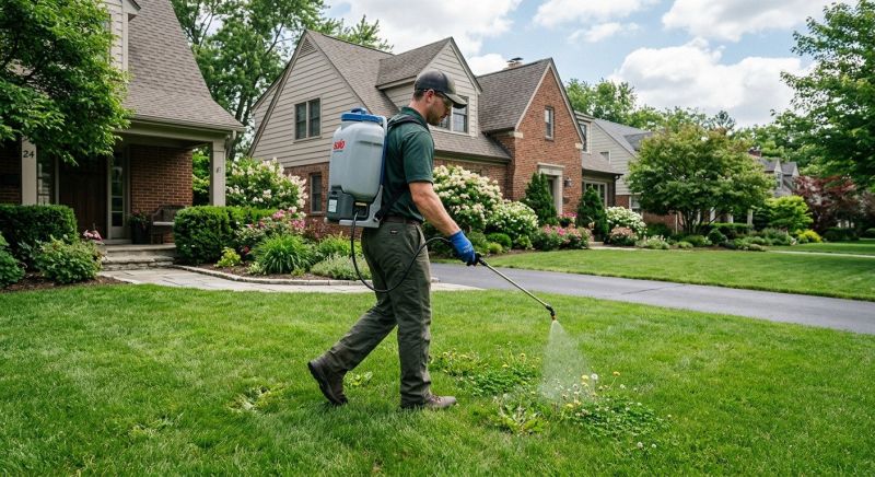 Lawn Weed Treatment in Rockwall, TX