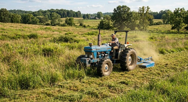 Meadow Mowing in Calvert County, MD